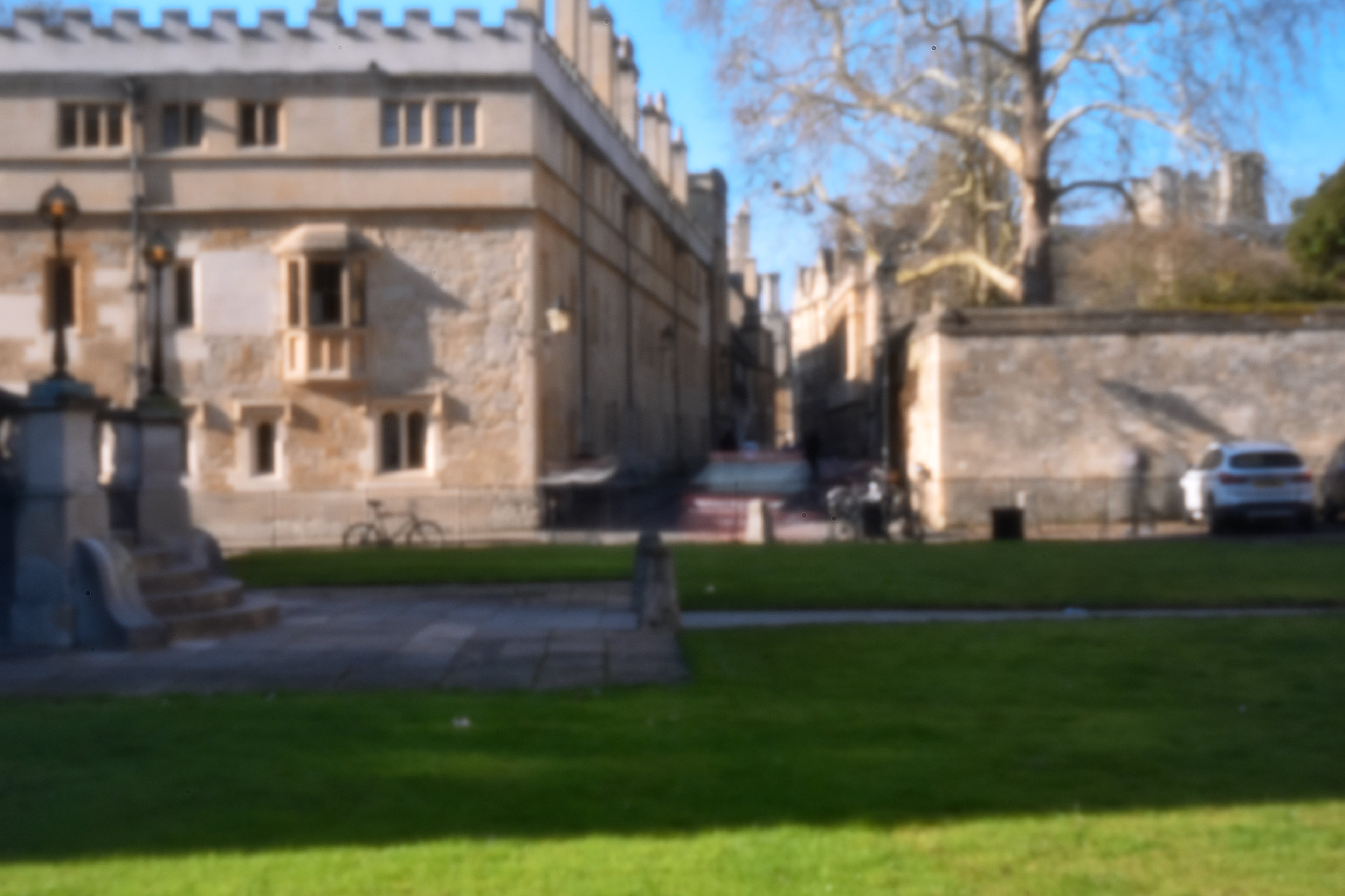 Brasenose Lane from Radcliffe Square. 1 second/ISO 400.