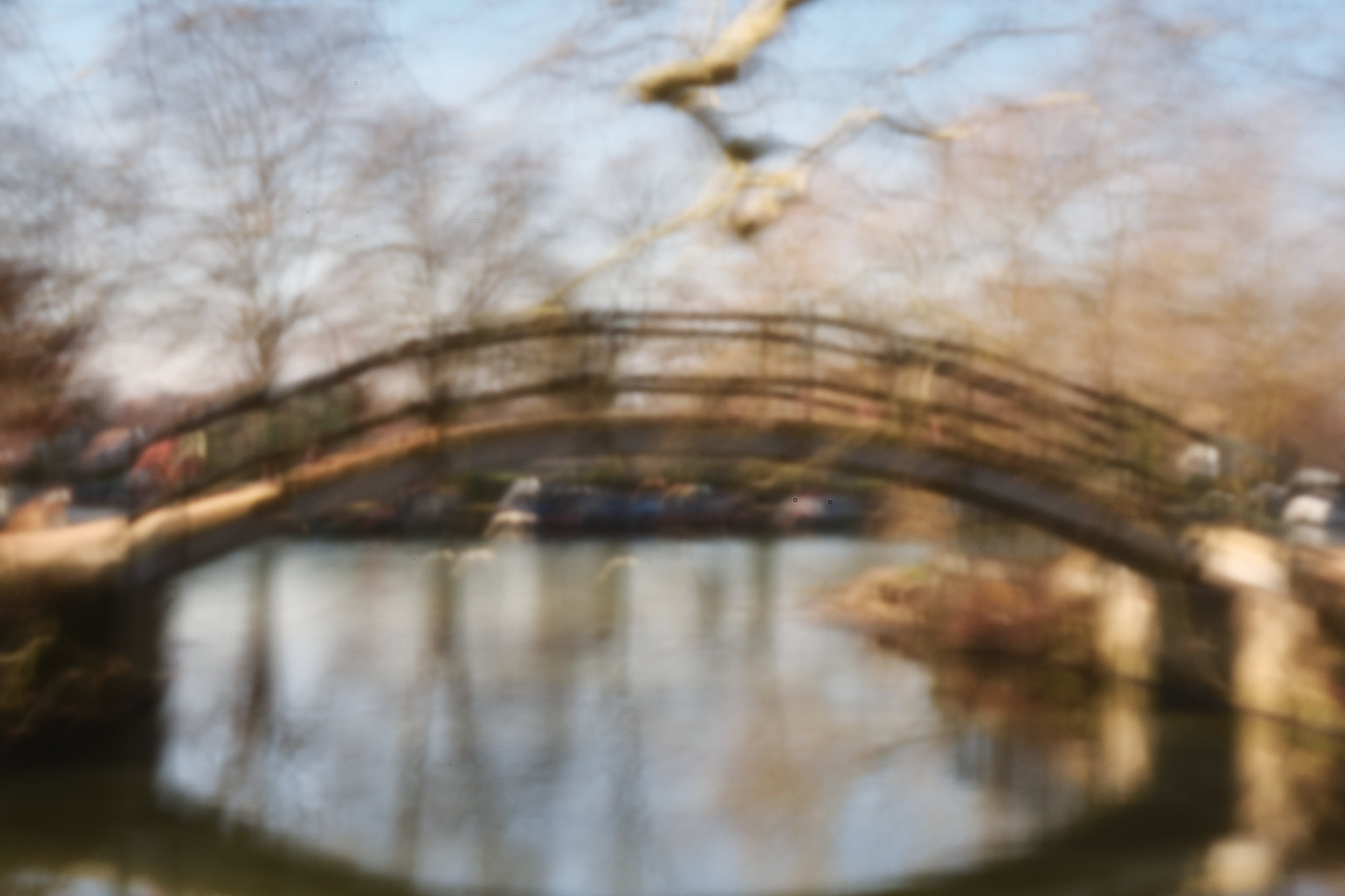 The bridge that joins The Cherwell and The Thames. 2.0 seconds/ISO 100.